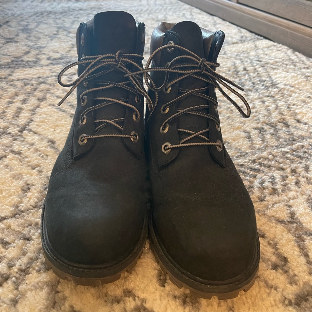 Black Timberland Boots